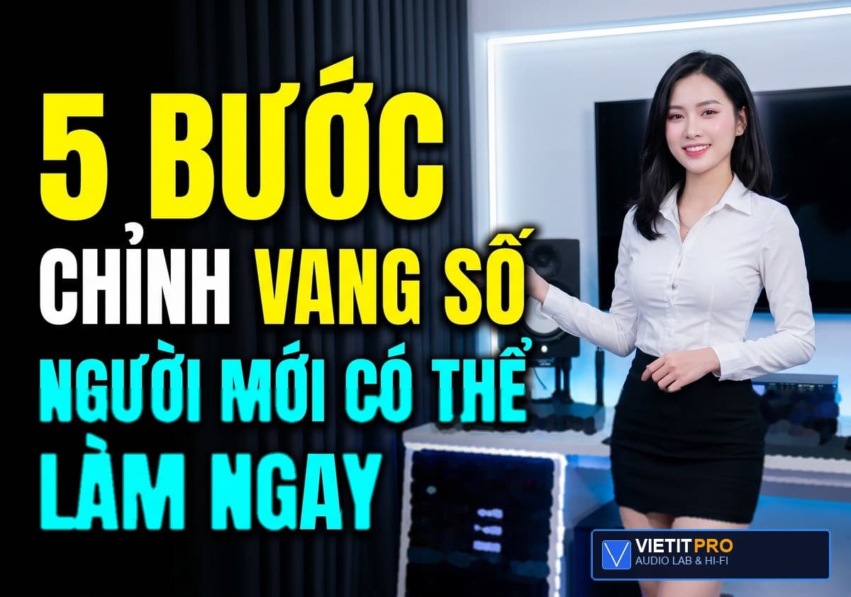 Cẩm Nang Hiệu Chỉnh Vang Số Chuyên Sâu: Quy Trình DSP Từ A-Z Cho Kỹ Sư Âm Thanh